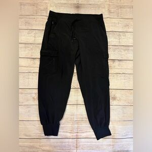 All In Motion Black Cargo Joggers